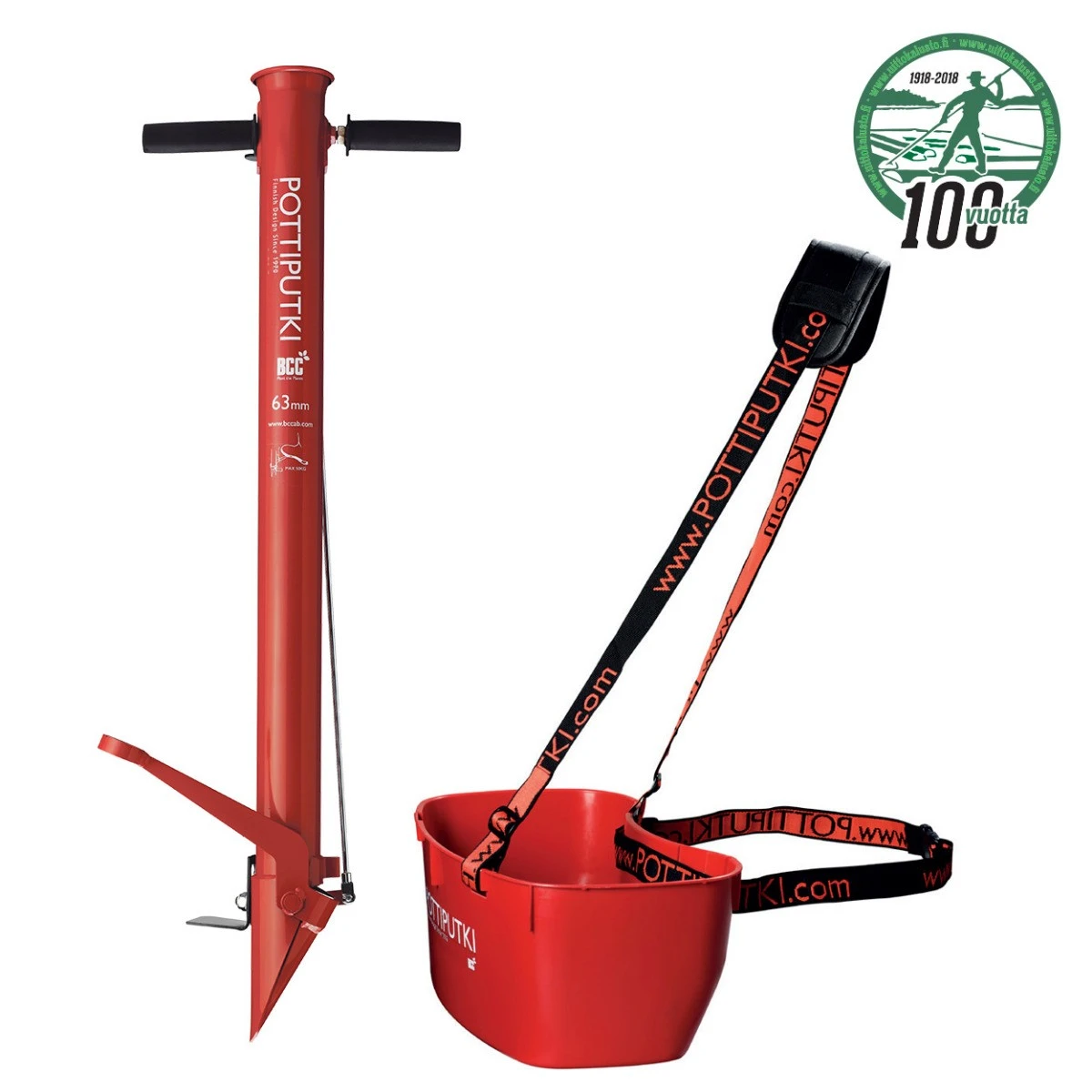 Pottiputki Istutusputki 63 Mm DP + Vakka 3 Pottiputki Istutusputki 63 Mm DP + Vakka